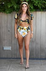 COURTNEY GREEN in Bikini on the Set of TOWIE in Chelmsford 07/29/2020