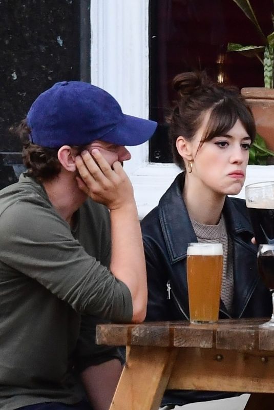 DAISY EDGAR JONES and Tom Varey Out in London 07/06/2020