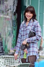 DAISY LOWE Out with Her Dog in Primrose Hill 07/09/2020