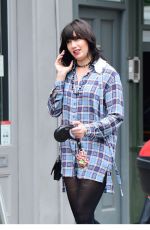 DAISY LOWE Shows  a New Engagement Ring Out in LOndon 07/11/2020