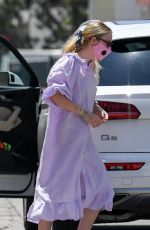 DAKOTA FANNING Arrives at a Spa in Beverly Hills 07/06/2020