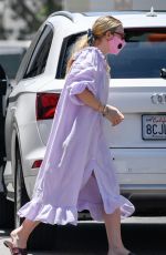 DAKOTA FANNING Arrives at a Spa in Beverly Hills 07/06/2020