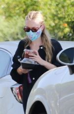 DAKOTA FANNING Arrives at Her New Home in Los Angeles 07/01/2020