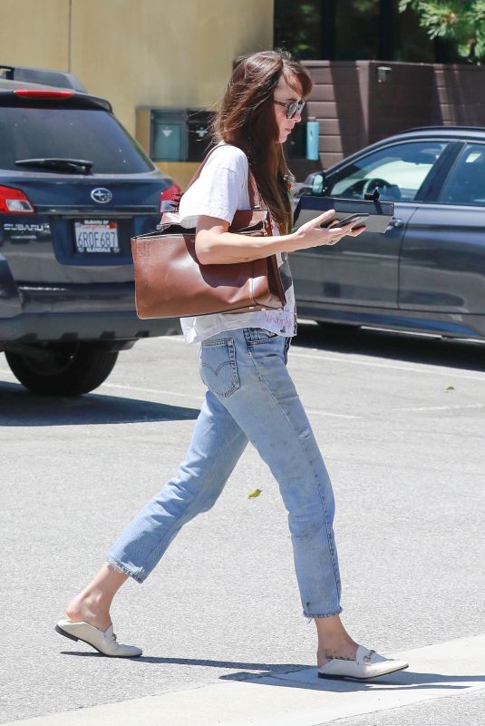 DAKOTA JOHANSON Visits Her Doctor in Los Angeles 07/13/2020