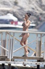 DANIELLE LLOYD In Bikini on Vacation in Ibiza 07/19/2020