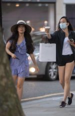 DARA HUANG Out for Lunch in London 07/18/2020