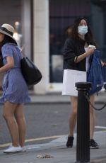 DARA HUANG Out for Lunch in London 07/18/2020