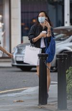 DARA HUANG Out for Lunch in London 07/18/2020