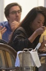 DARA HUANG Out for Lunch in London 07/18/2020