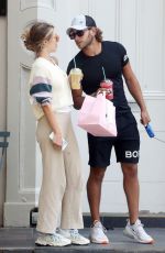 DELILAH HAMLIN and Eyal Booker Out in Primrose Hill 07/29/2020