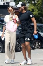 DELILAH HAMLIN and Eyal Booker Out in Primrose Hill 07/29/2020