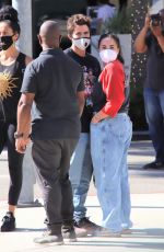 DEMI LOVATO and Max Ehrich Out Shopping on Rodeo Drive in Beverly Hills 07/27/2020