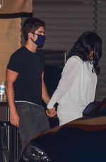DEMI LOVATO Leaves Nobu in Malibu 07/22/2020