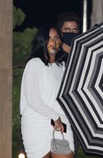 DEMI LOVATO Leaves Nobu in Malibu 07/22/2020