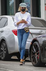 DIANE KRUGER in Denim Out in Brentwood 07/01/2020