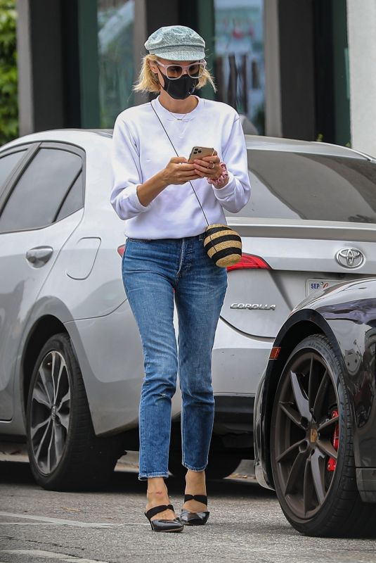 DIANE KRUGER in Denim Out in Brentwood 07/01/2020