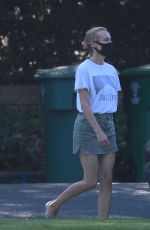 DIANE KRUGER Out and About in Beverly Hills 07/09/2020