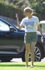 DIANE KRUGER Out and About in Beverly Hills 07/09/2020