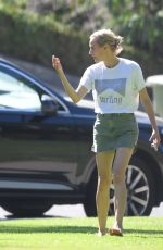 DIANE KRUGER Out and About in Beverly Hills 07/09/2020