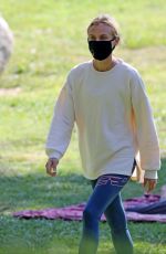 DIANE KRUGER Out at a Park in Los Angeles 07/22/2020