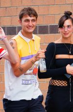 DUA LIPA and Anwar Hadid Out for Lunch at at Cafe Habana in New York 07/17/2020