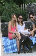 DUA LIPA Out with Friends at Brooklyn Bridge Park 07/18/2020