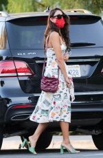 EIZA GONZALEZ Arrives at San Vicente Bungalows in West Hollywood 07/03/2020