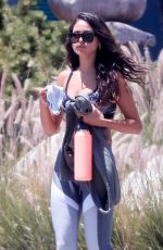 EIZA GONZALEZ Heading to a Gym in Los Feliz 07/09/2020