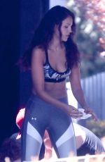 EIZA GONZALEZ Heading to a Gym in Los Feliz 07/09/2020