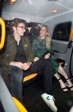 ELLIE GOULDING and Caspar Jopling Leaves Casa Cruz in Notting Hill 07/11/2020