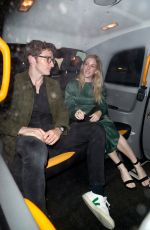 ELLIE GOULDING and Caspar Jopling Leaves Casa Cruz in Notting Hill 07/11/2020