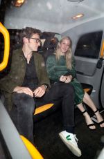 ELLIE GOULDING and Caspar Jopling Leaves Casa Cruz in Notting Hill 07/11/2020