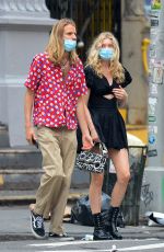 ELSA HOSK and Tom Daly Out in New York 07/23/2020