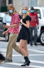 ELSA HOSK and Tom Daly Out in New York 07/23/2020