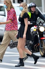 ELSA HOSK and Tom Daly Out in New York 07/23/2020