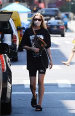 ELSA HOSK Out and About in New York 07/27/2020