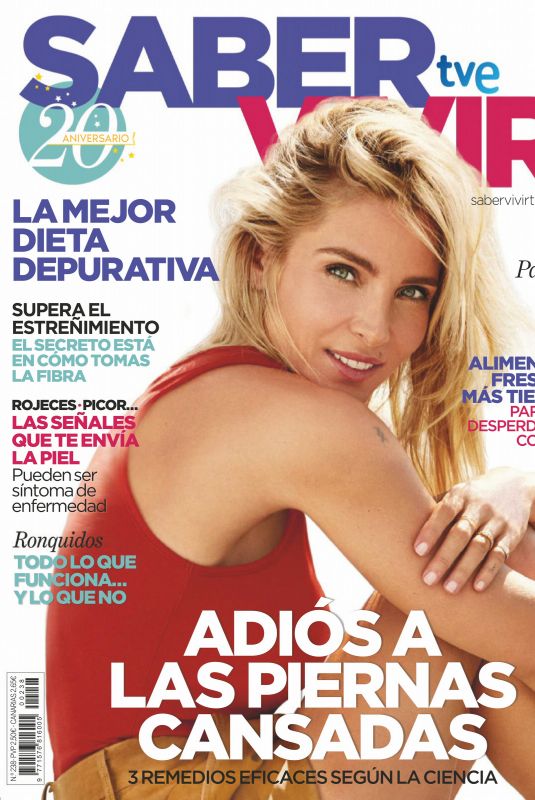 ELSA PATAKY in Saber Vivir Magazine, Spain August 2020