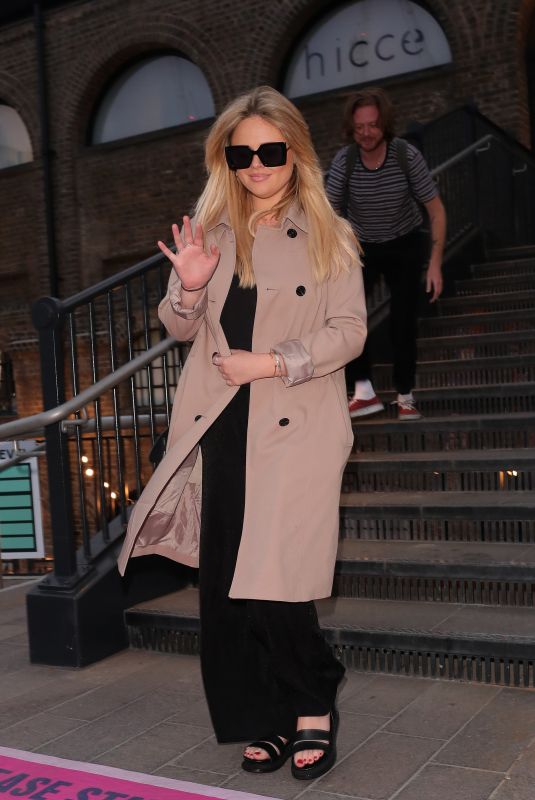 EMILY ATACK at Parrillan Restaurant in London 07/16/2020
