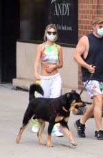 EMILY RATAJKOWSKI and Sebastian Bear McClard Out with Their Dog in New York 07/09/2020
