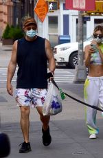 EMILY RATAJKOWSKI and Sebastian Bear McClard Out with Their Dog in New York 07/09/2020