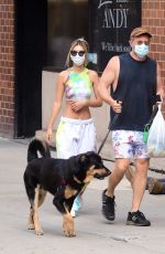 EMILY RATAJKOWSKI and Sebastian Bear McClard Out with Their Dog in New York 07/09/2020