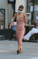 EMILY RATAJKOWSKI in a Long Dress Out in New Yorkm 07/09/2020