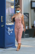 EMILY RATAJKOWSKI in a Long Dress Out in New Yorkm 07/09/2020