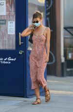 EMILY RATAJKOWSKI in a Long Dress Out in New Yorkm 07/09/2020