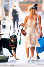 EMILY RATAJKOWSKI Out with Her Dog Colombo in New York 07/14/2020