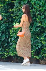 EMILY RATAJKOWSKI Out with Her Dog in New York 07/25/2020
