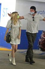 EMMA ROBERTS and Garret Hedlund Out in Los Angeles 07/06/2020