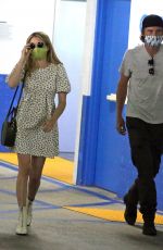 EMMA ROBERTS and Garret Hedlund Out in Los Angeles 07/06/2020