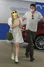 EMMA ROBERTS and Garret Hedlund Out in Los Angeles 07/06/2020