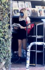 EMMA ROBERTS at a Newsstand in Los Feliz 07/18/2020